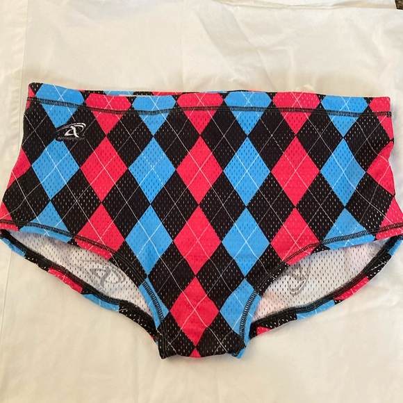 Argayle Print Agon Swim Men’s Drag Suit - Picture 1 of 2